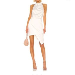 ELLIATT camo dress in white